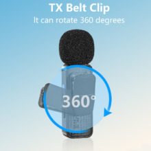 BOYA – Microphone Lavalier sans fil, pour iPhone, iPad, Android, Xiaomi, Huawei, enregistrement Audio et vidéo en direct, nouveauté BY-V