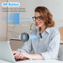 BOYA – Microphone Lavalier sans fil, pour iPhone, iPad, Android, Xiaomi, Huawei, enregistrement Audio et vidéo en direct, nouveauté BY-V