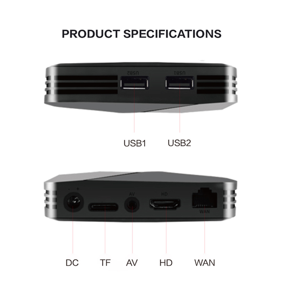Boîte de jeux vidéo G5 S905L, avec 10000 jeux, TV, WiFi, 4K HD, Super Console X, émulateur pour PS1/N64/DC