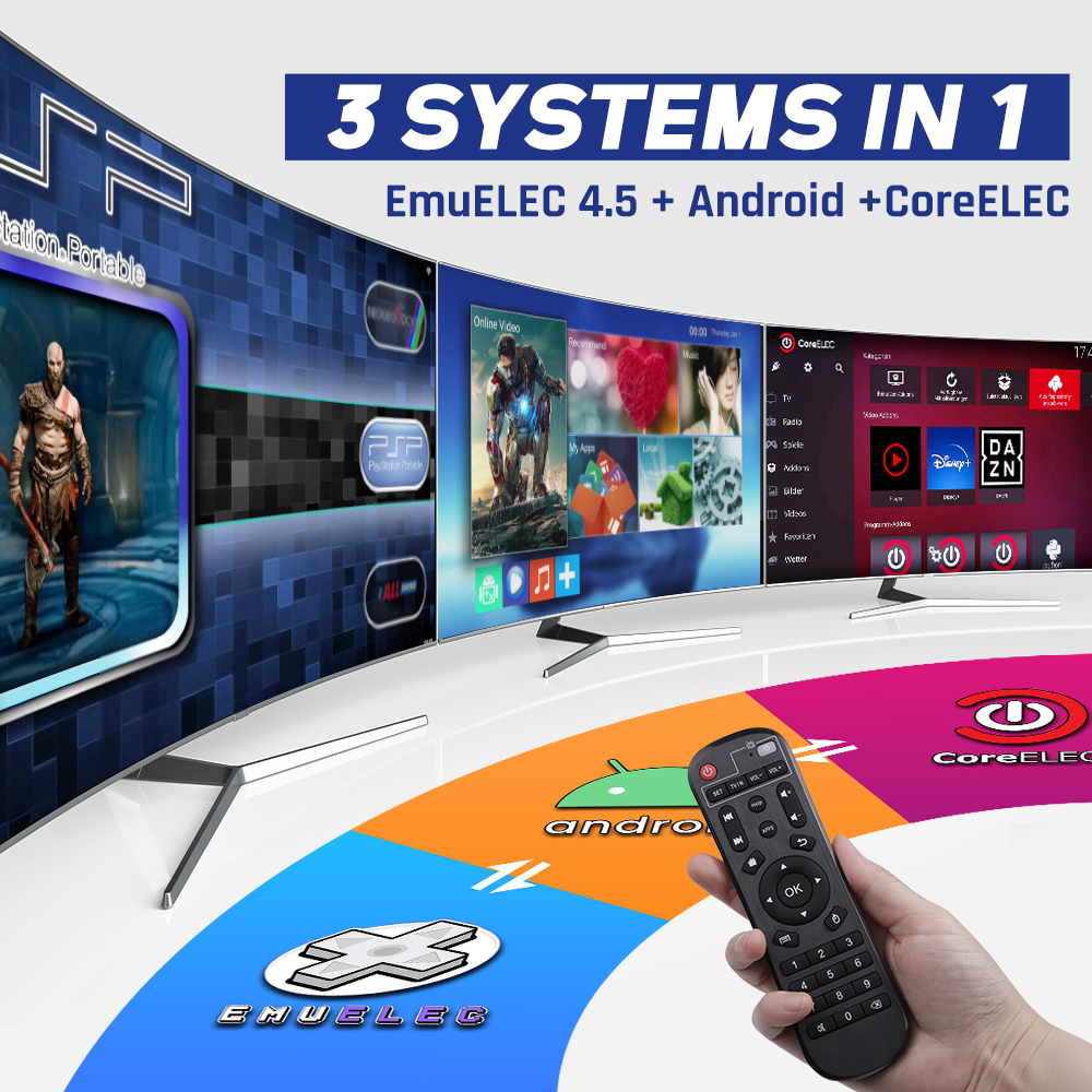 Console de jeu rétro X2 PRO pour PSP, PS1, Sega Saturn, N64, DC, 100000 + jeux classiques, TV Box 4K HD, lecteur double Wifi