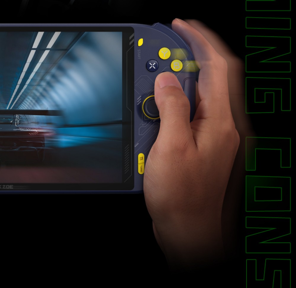 AOKZOE – Console de jeu portable A1, 8 pouces, ordinateur portable, AMD Ryzen 7 6800U, Mini PC de jeu, DDR5, 32 go, 2 to de SSD, wi-fi 6, écran tactile