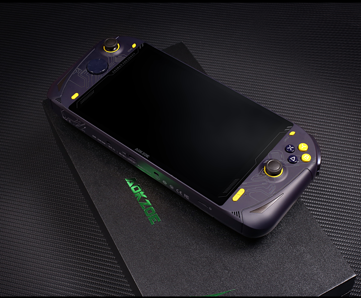 AOKZOE – Console de jeu portable A1, 8 pouces, ordinateur portable, AMD Ryzen 7 6800U, Mini PC de jeu, DDR5, 32 go, 2 to de SSD, wi-fi 6, écran tactile