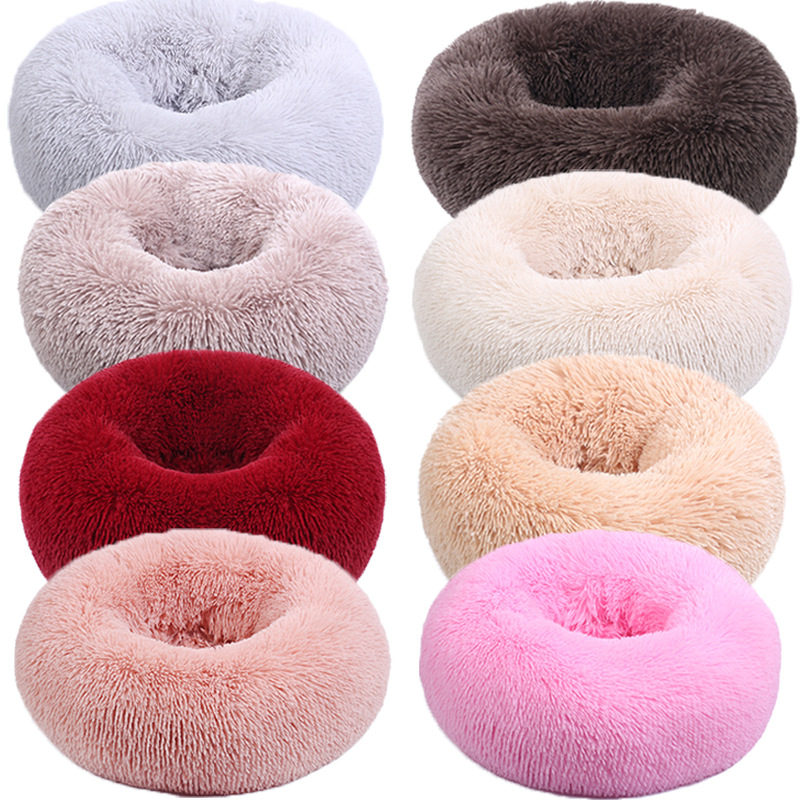 Coussin peluche pour animaux de compagnie, accessoire de maison, lit pour grands chiens, chat, labrador, tapis super doux