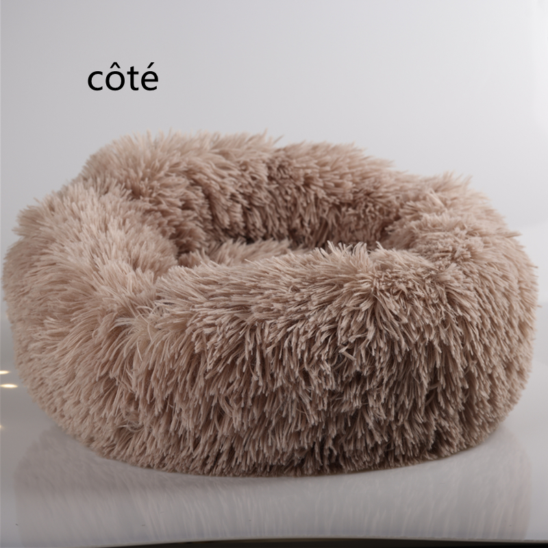 Coussin peluche pour animaux de compagnie, accessoire de maison, lit pour grands chiens, chat, labrador, tapis super doux