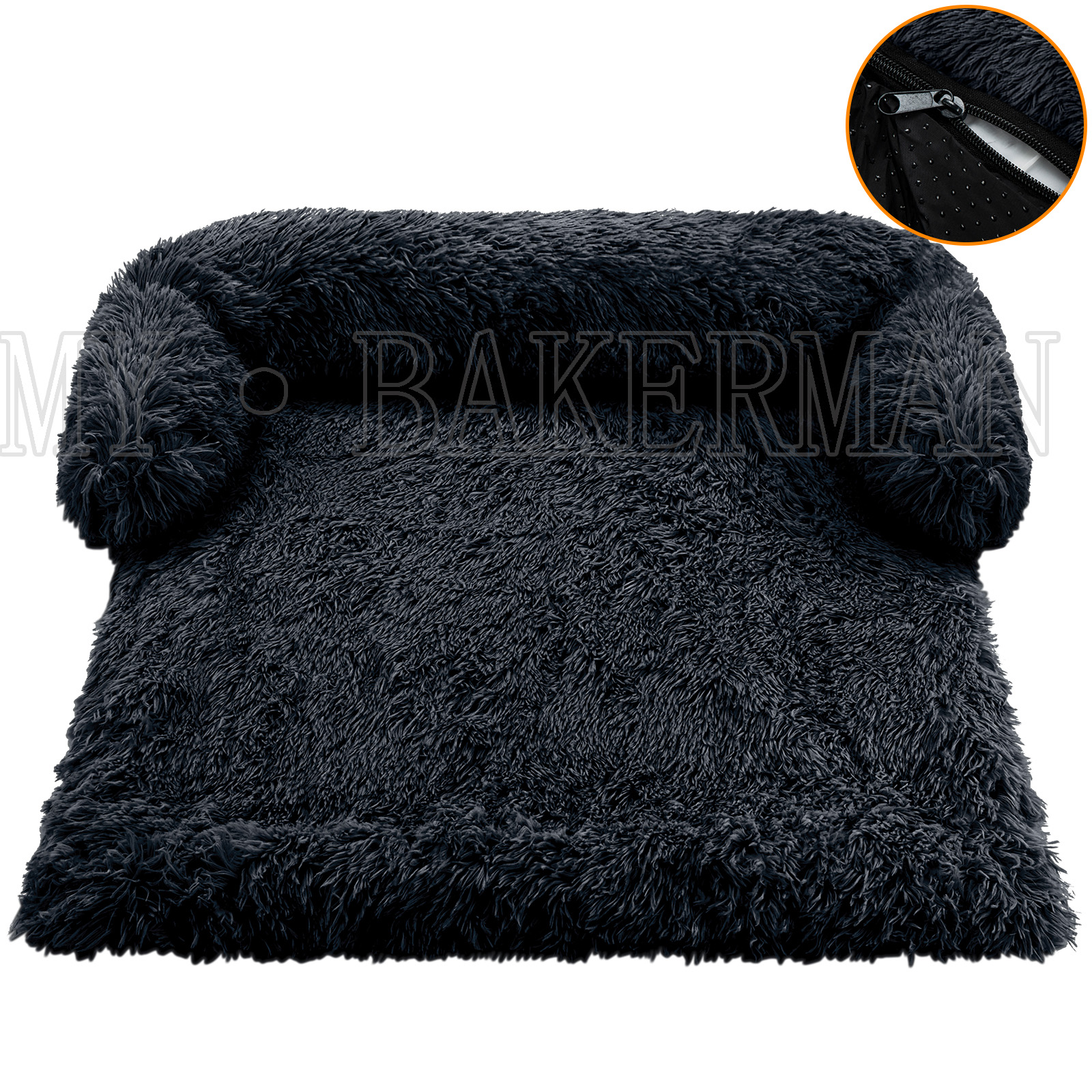 Grand canapé pour animaux de compagnie, lit pour chiens et chats, apaisant, nid chaud, lavable, doux, tapis de protection