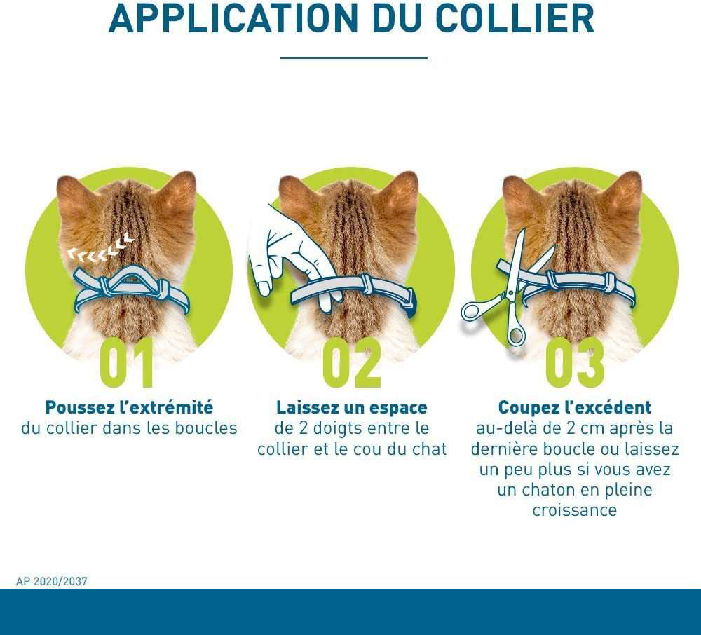Collier anti-puces et tiques pour chiens de 8 mois, collier anti-puces et anti-tiques pour grands chiens de plus de 18 livres, collier anti-puces pour petits chiens et chats, 2 pièces