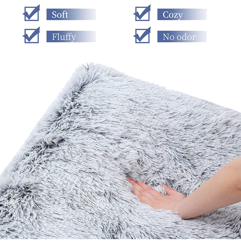 Tapis de lit en peluche pour chien, lits de chat pour petits, moyens et grands chiens, coussin amovible pour le nettoyage des chiots, lits Super doux pour chiens et animaux de compagnie