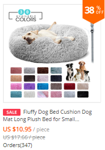 Tapis de lit en peluche pour chien, lits de chat pour petits, moyens et grands chiens, coussin amovible pour le nettoyage des chiots, lits Super doux pour chiens et animaux de compagnie