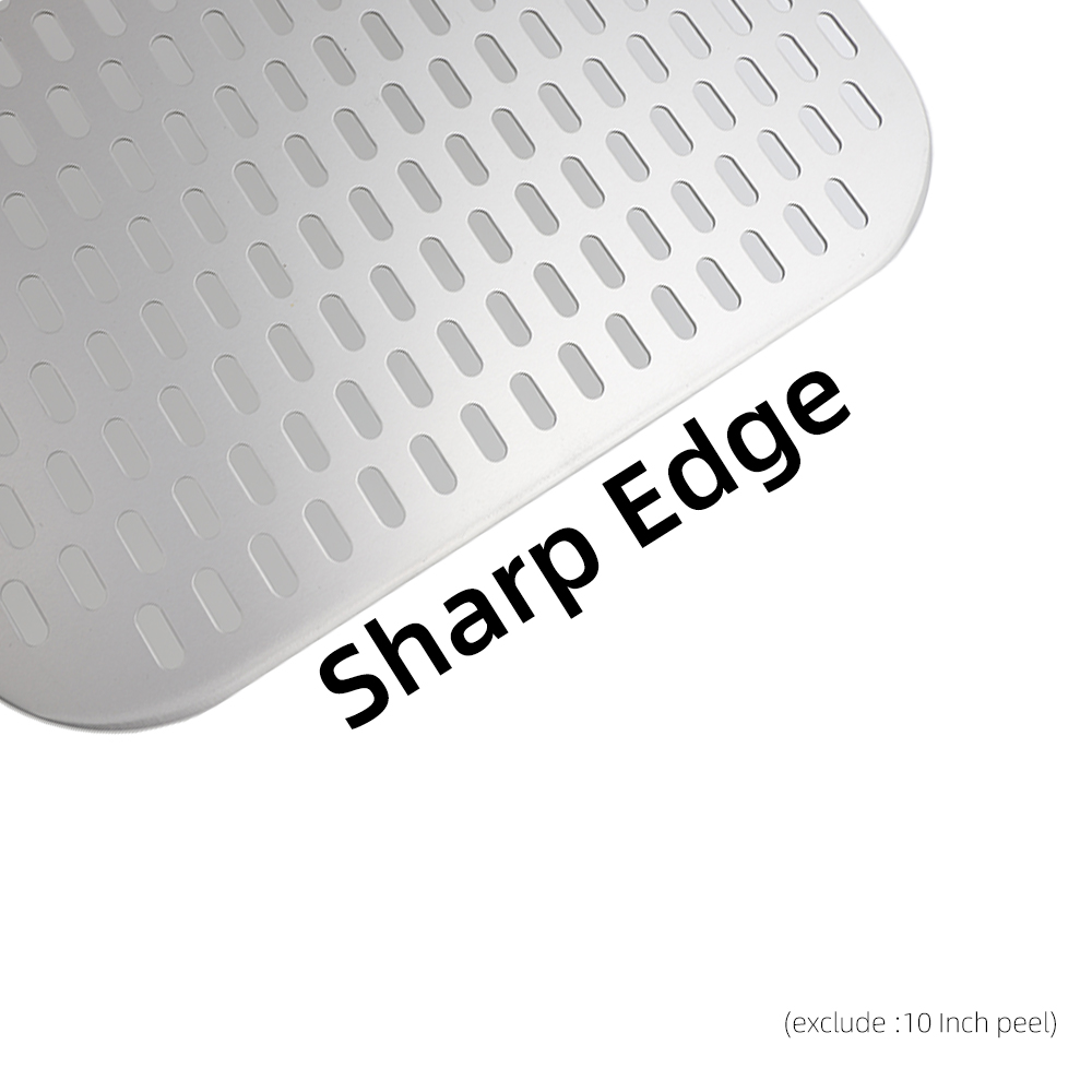 Grande pelle perforée à Pizza 10 12 13 14 pouces, manche court/Long pour le four, pelle tournante, ustensiles de cuisine, outils de cuisson à Pizza