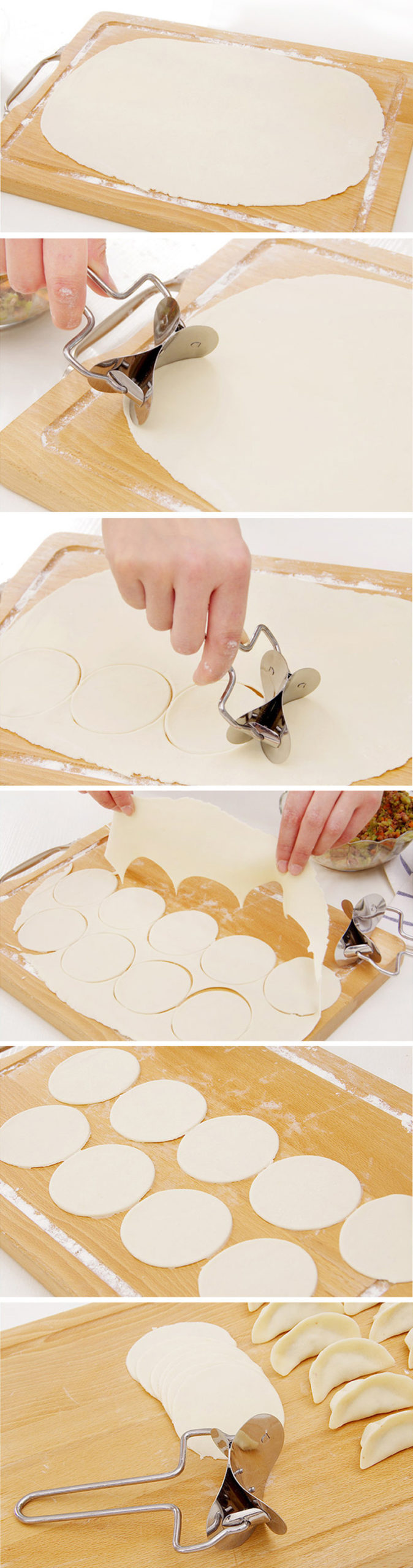 Machine à boulettes en acier inoxydable, moule à gâteau à Ravioli manuel, presse à tarte Durable, couteau coupe-pâte, cuisson de cuisine, outils de pâtisserie