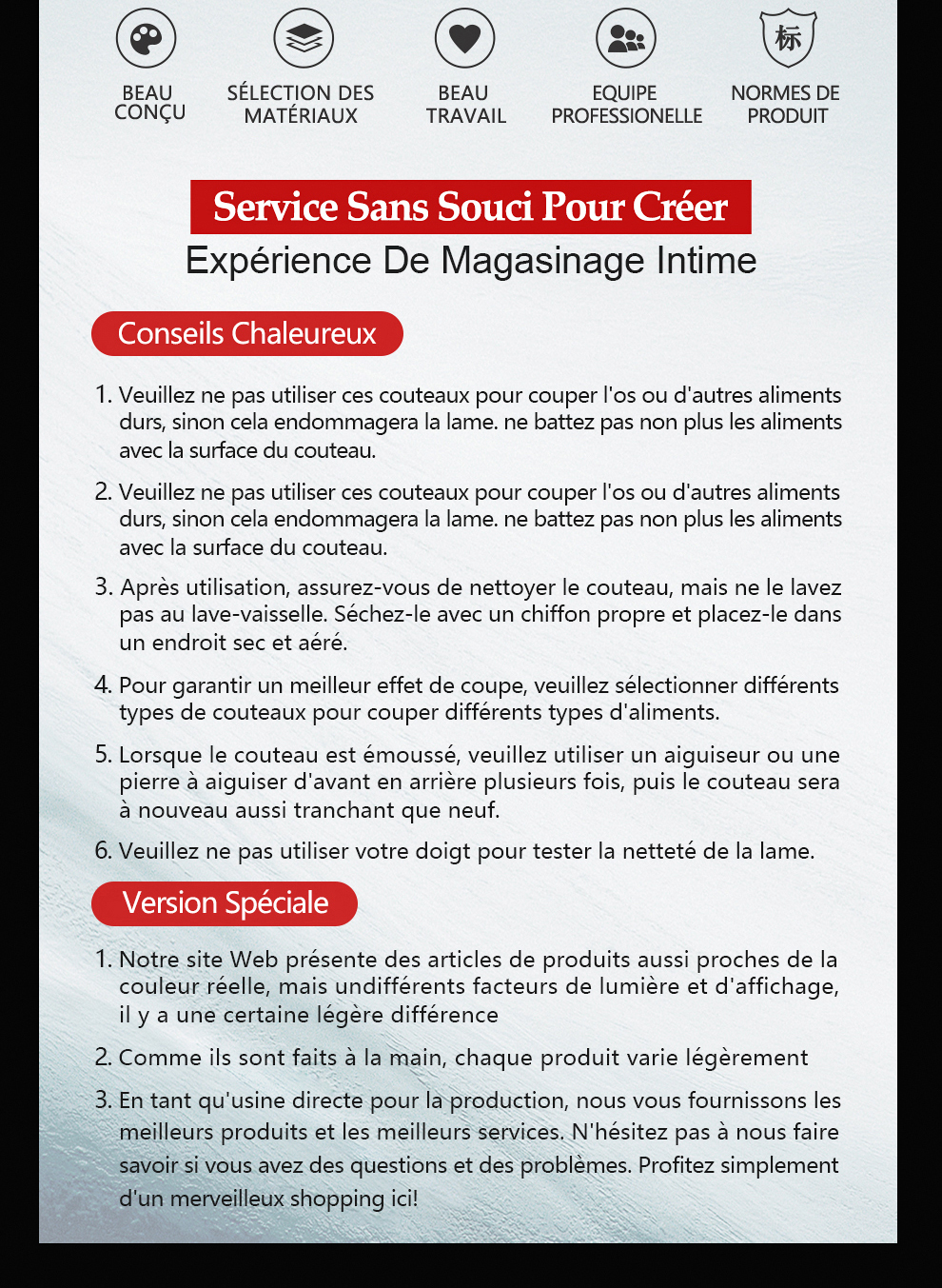 XINZUO couteau de Chef utilitaire de haute qualité 3.5 + 5 + 8 + 8 + 8 "Paring Cleaver allemagne 1.4116 acier inoxydable 1 pièce 5 pièces ensembles de couteaux de cuisine