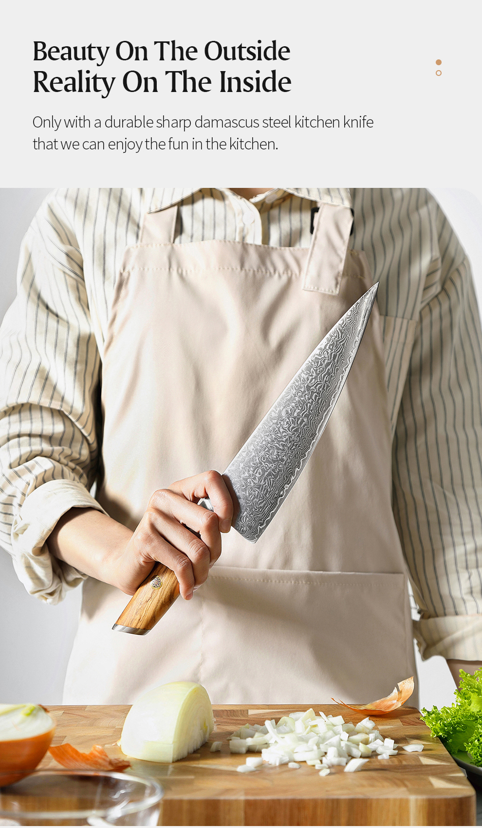 XINZUO ensemble de couteaux