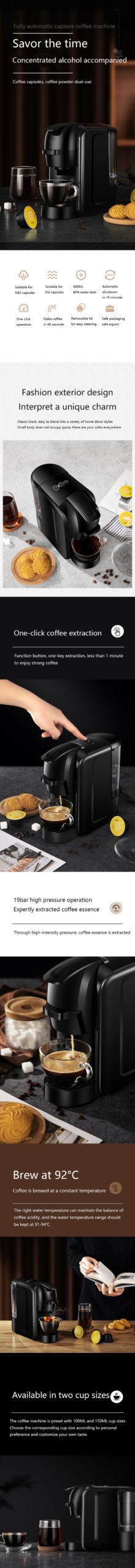 BQZ – capsules multiples de café