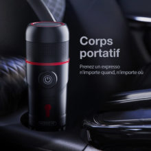 Machine à café Portable HiBREW pour voiture et maison, cafetière Expresso cc 12v pour Capsule de café en poudre H4 nespresso Dolce Pod
