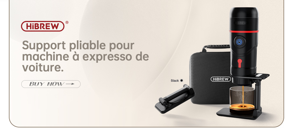 Machine à café Portable HiBREW pour voiture et maison, cafetière Expresso cc 12v pour Capsule de café en poudre H4 nespresso Dolce Pod Machine à café Portable HiBREW pour voiture et maison, cafetière Expresso cc 12v pour Capsule de café en poudre H4 nespresso Dolce Pod
