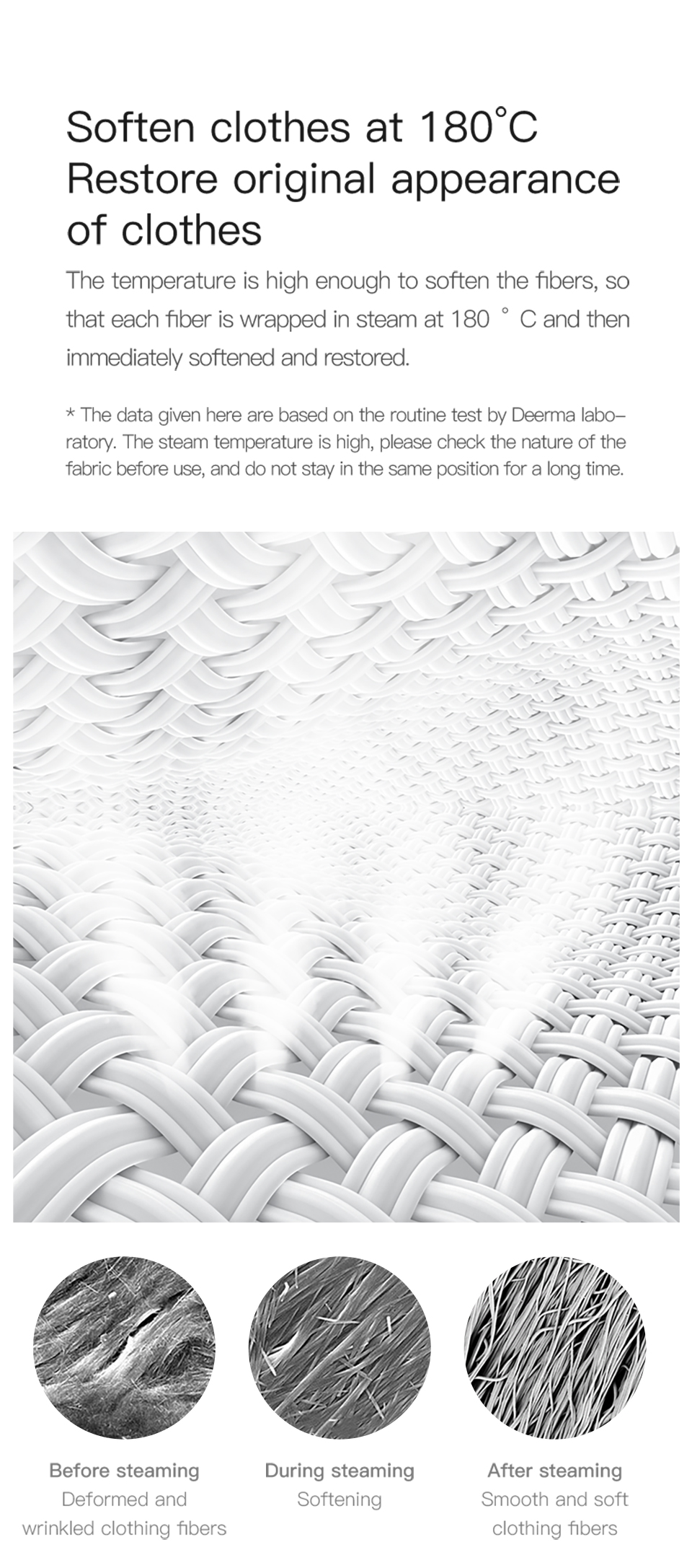 Deerma – fer à vapeur Portable Original HS200