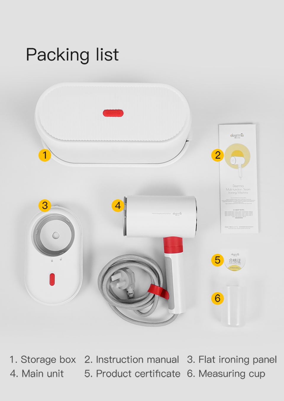 Deerma – fer à vapeur Portable Original HS200