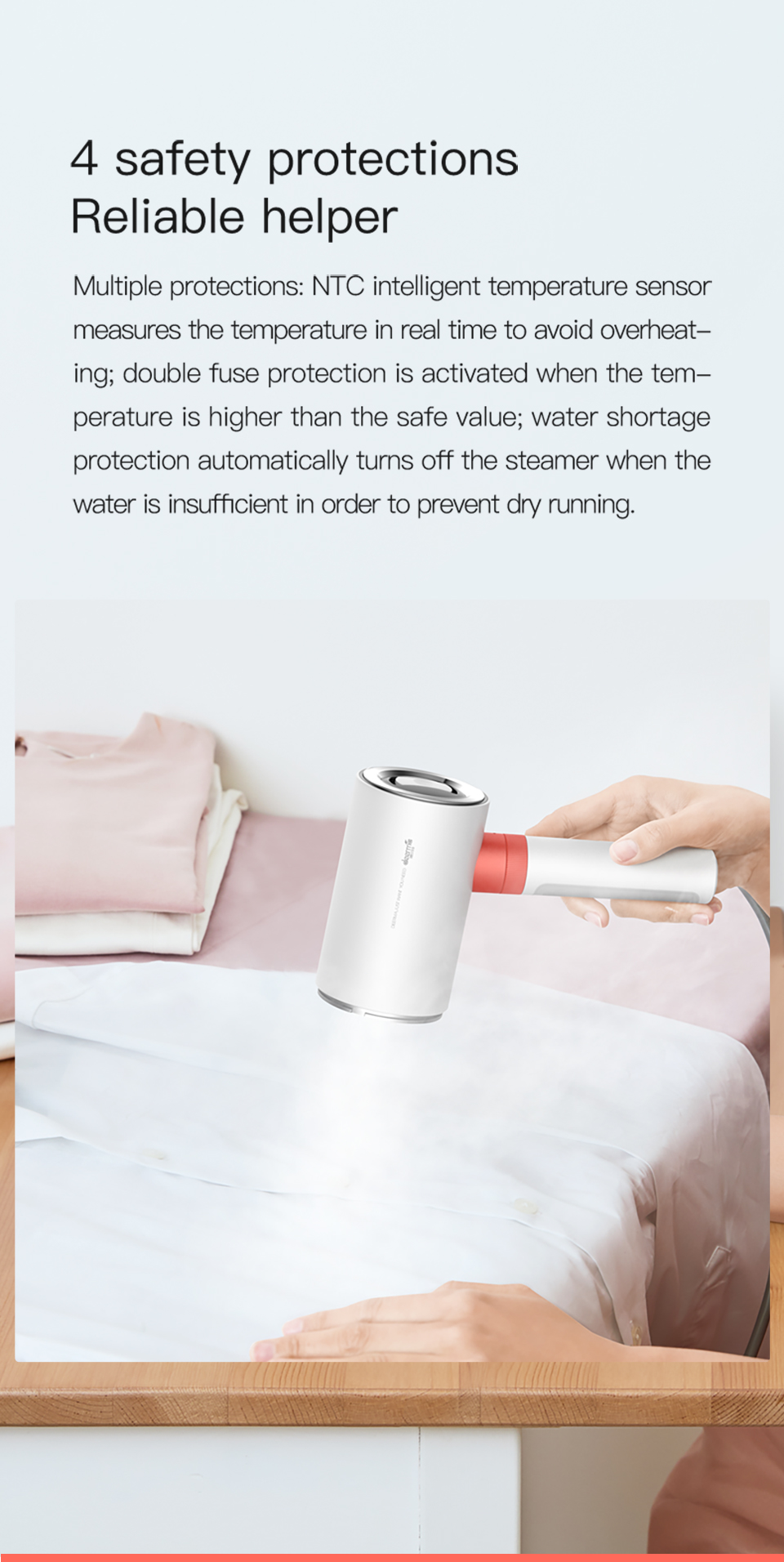 Deerma – fer à vapeur Portable Original HS200