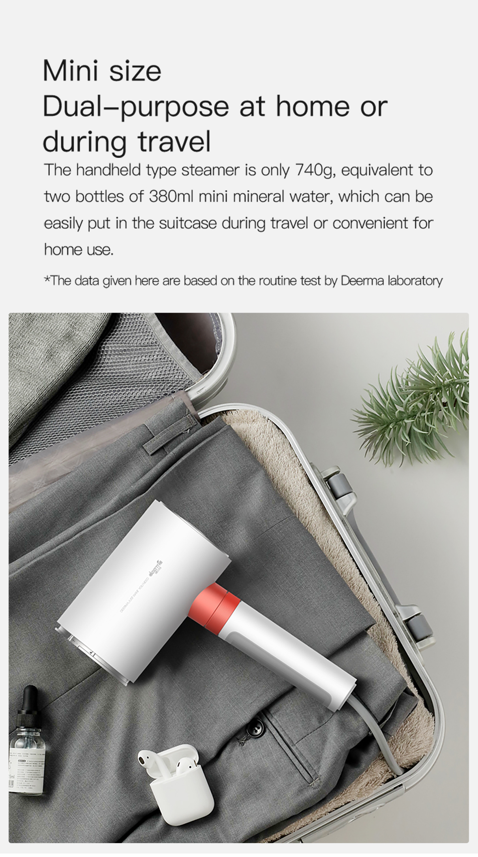 Deerma – fer à vapeur Portable Original HS200