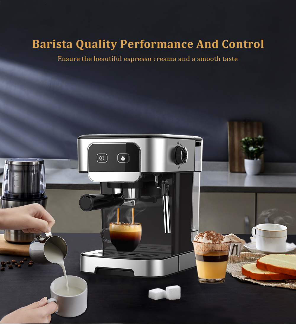 BioloMix – Machine à café expresso 1200W