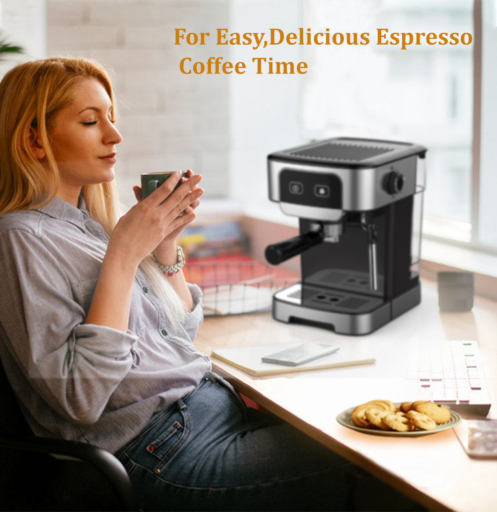 BioloMix – Machine à café expresso 1200W
