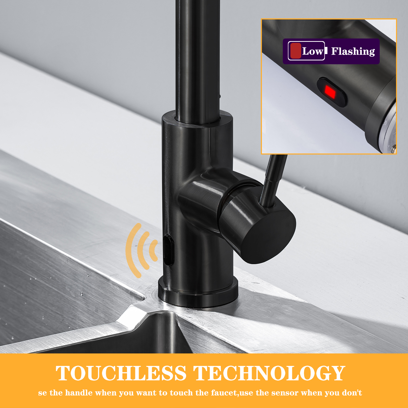 Robinet de cuisine intelligent