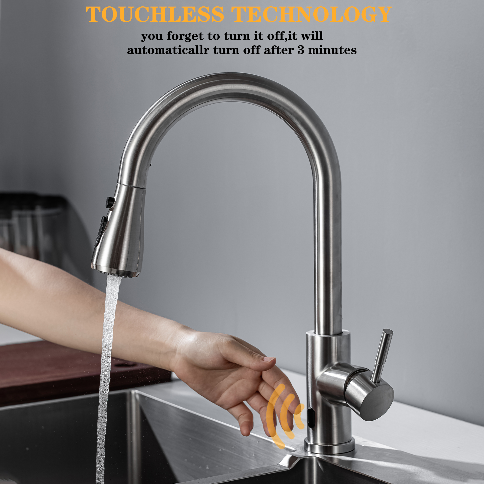 Robinet de cuisine intelligent