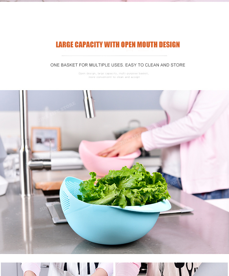 Passoire à riz en plastique