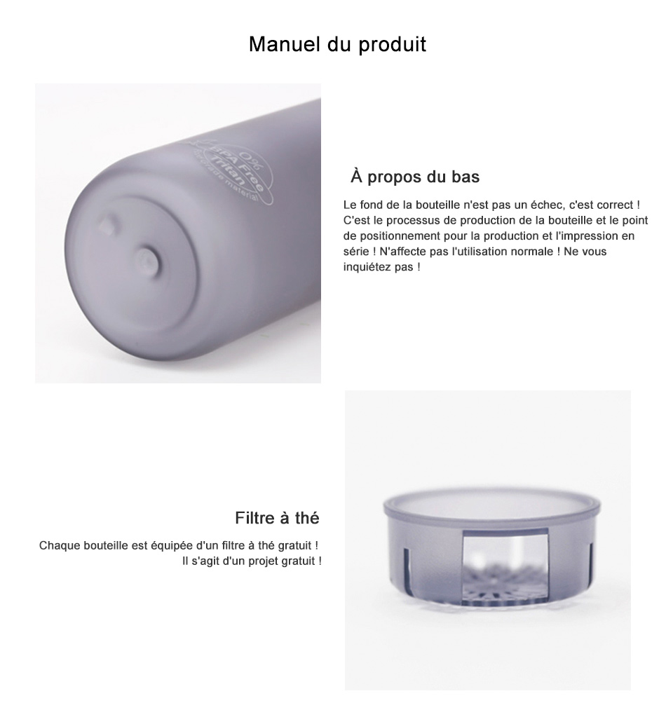 Le nouveau Bouteille d'eau de sport