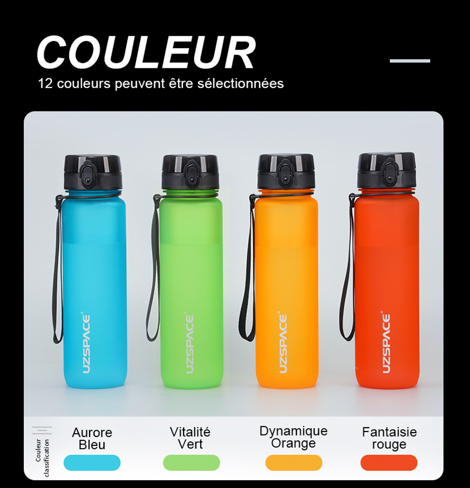 Le nouveau Bouteille d'eau de sport