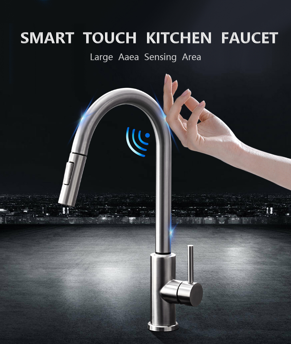 Robinets de cuisine à capteur