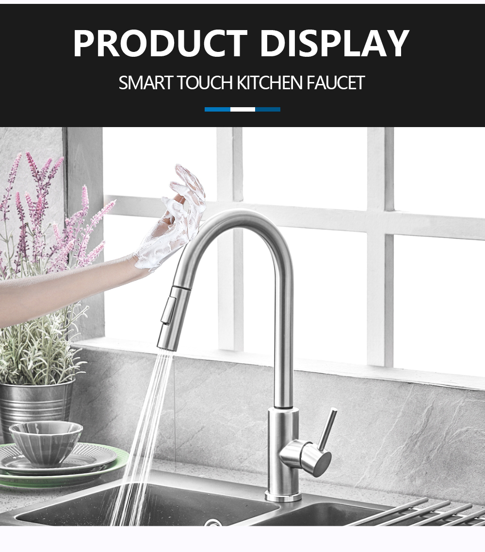 Robinets de cuisine à capteur