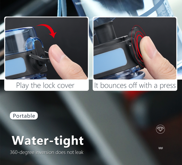 1l 1,5 l 2l bouteille d'eau de sport