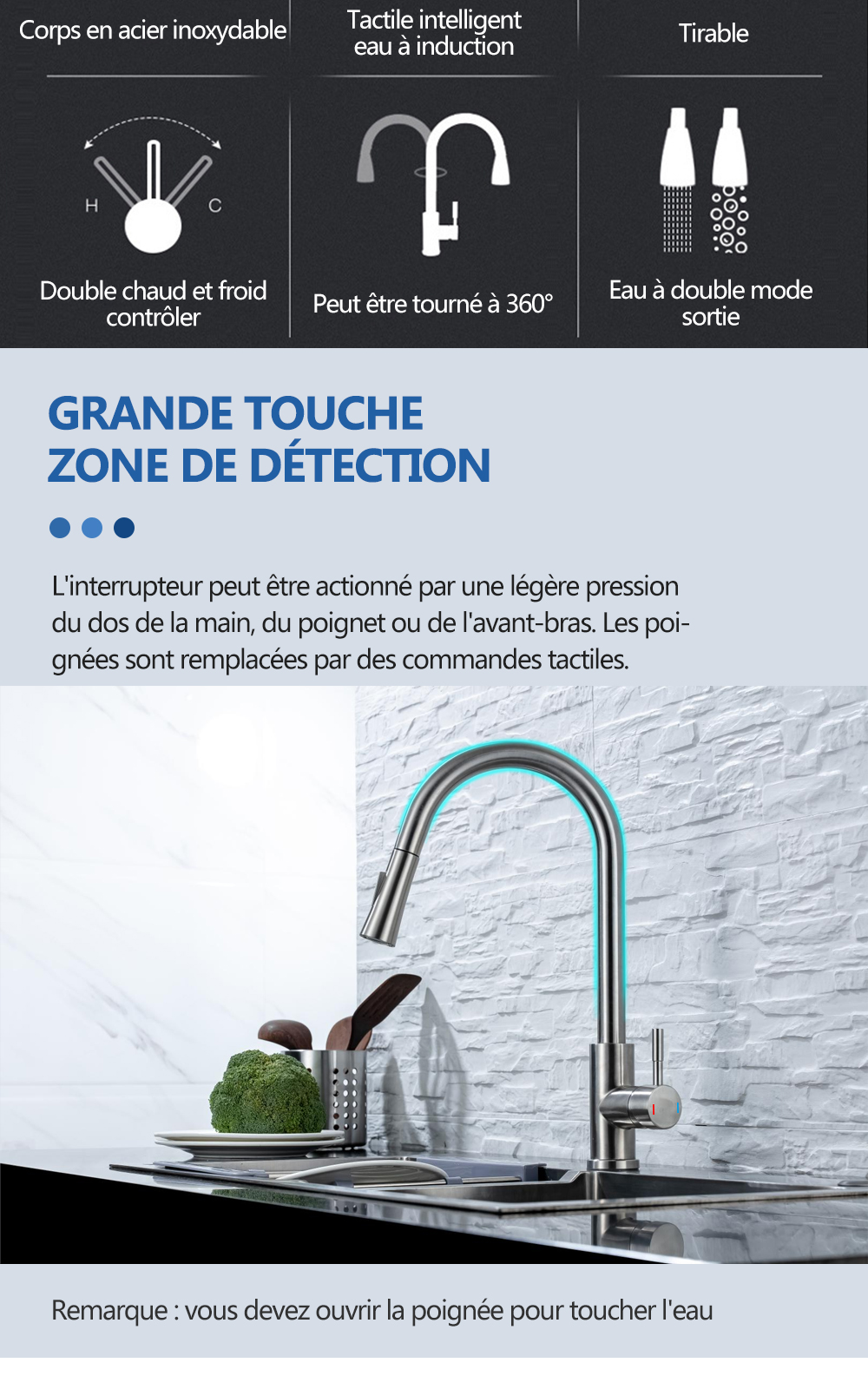 DQOK – robinet de cuisine