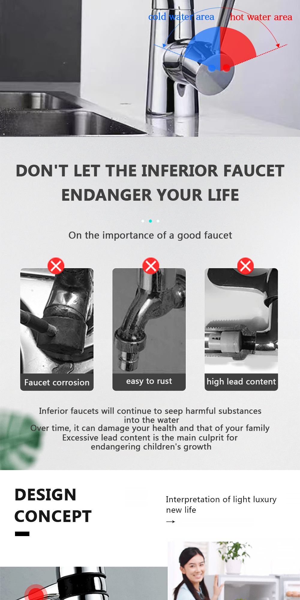 DQOK – robinet de cuisine