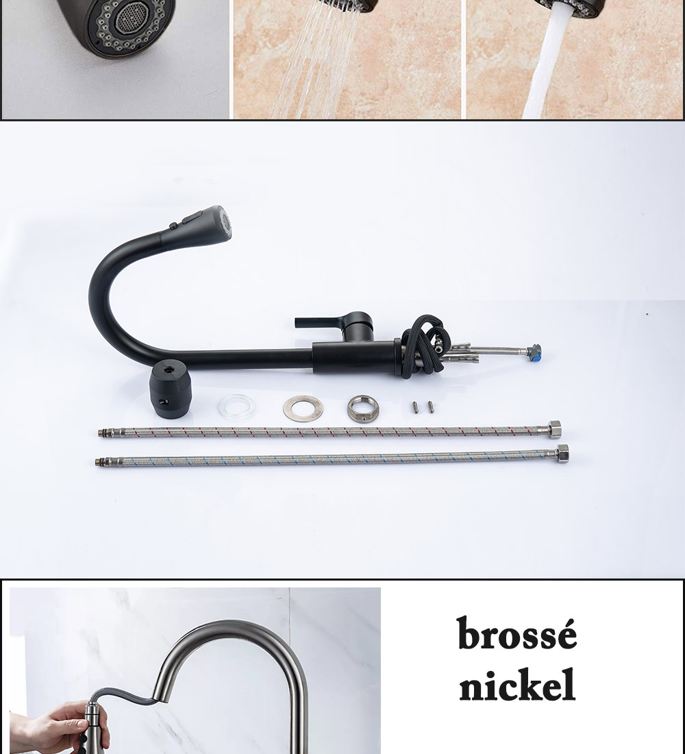 Robinet mitigeur extractible