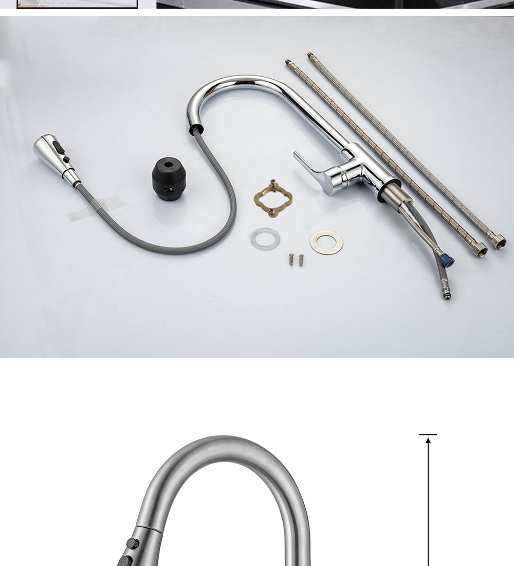 Robinet mitigeur extractible