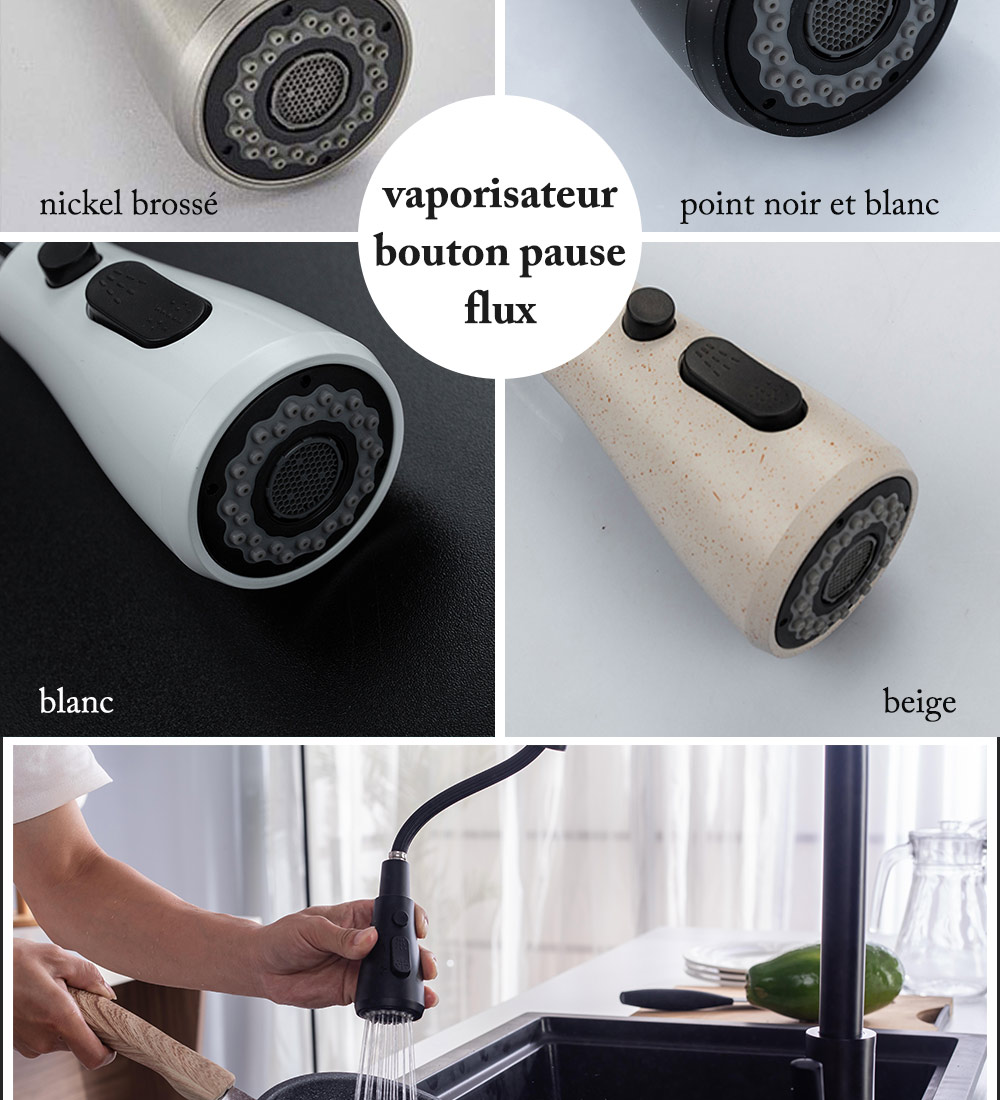 Robinet mitigeur extractible