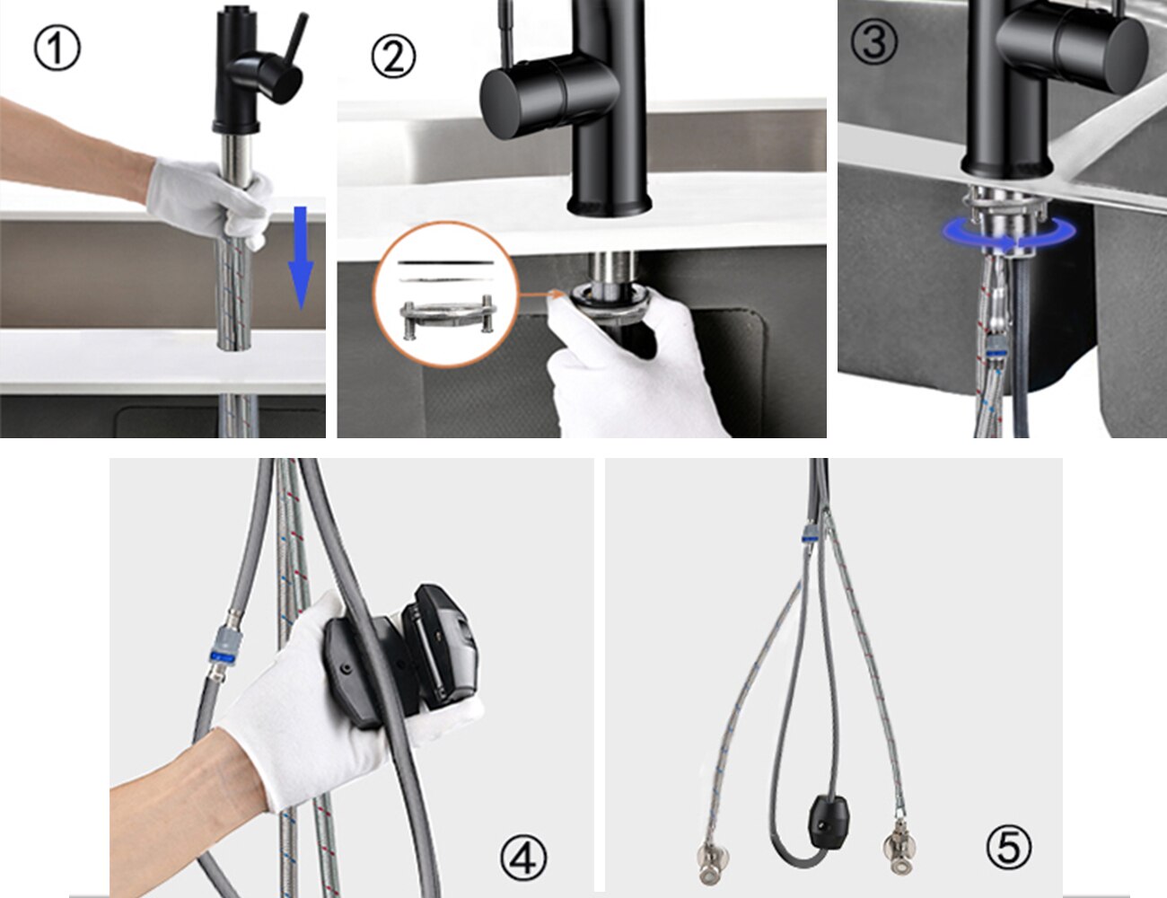 Robinet mitigeur extractible