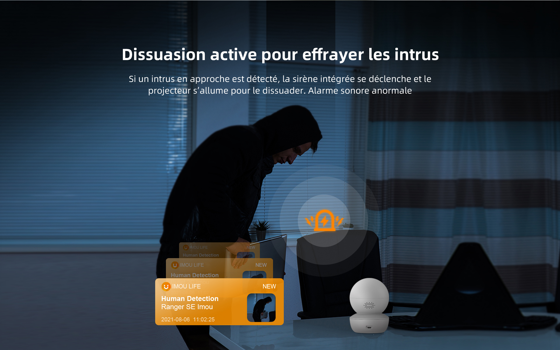 IIMOU– caméra de Surveillance