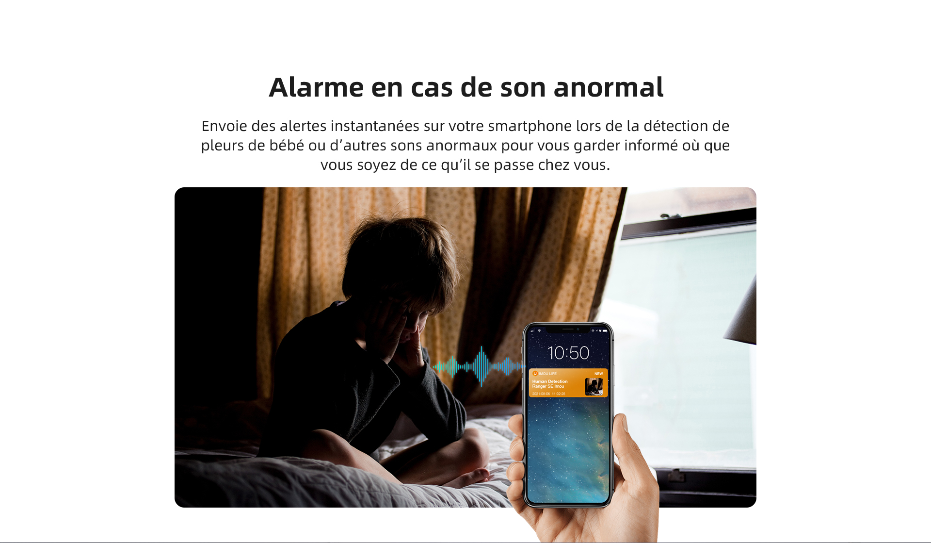 IIMOU– caméra de Surveillance