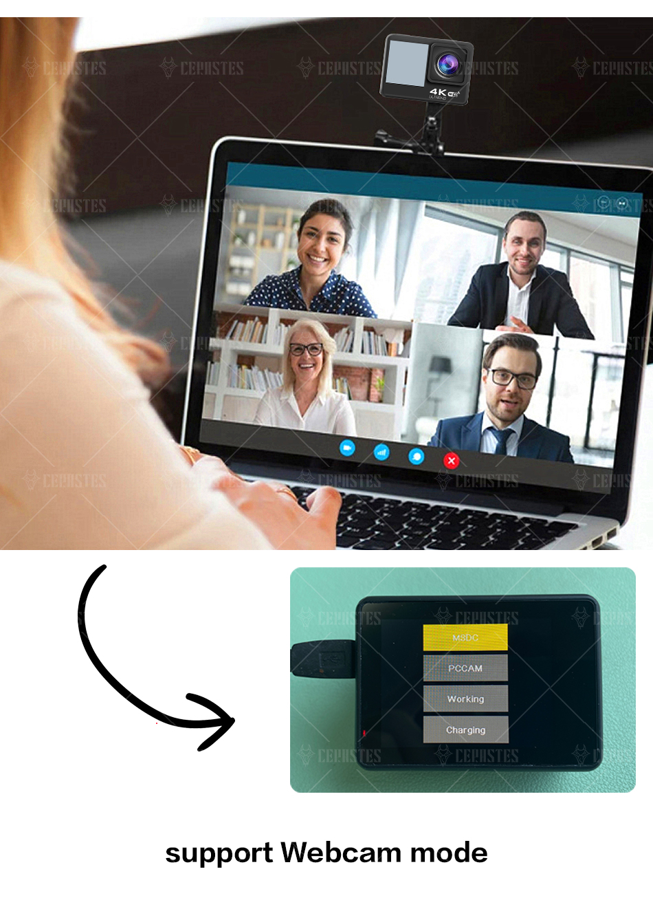 CERASTES – caméra de Sport CERASTES – caméra de Sport