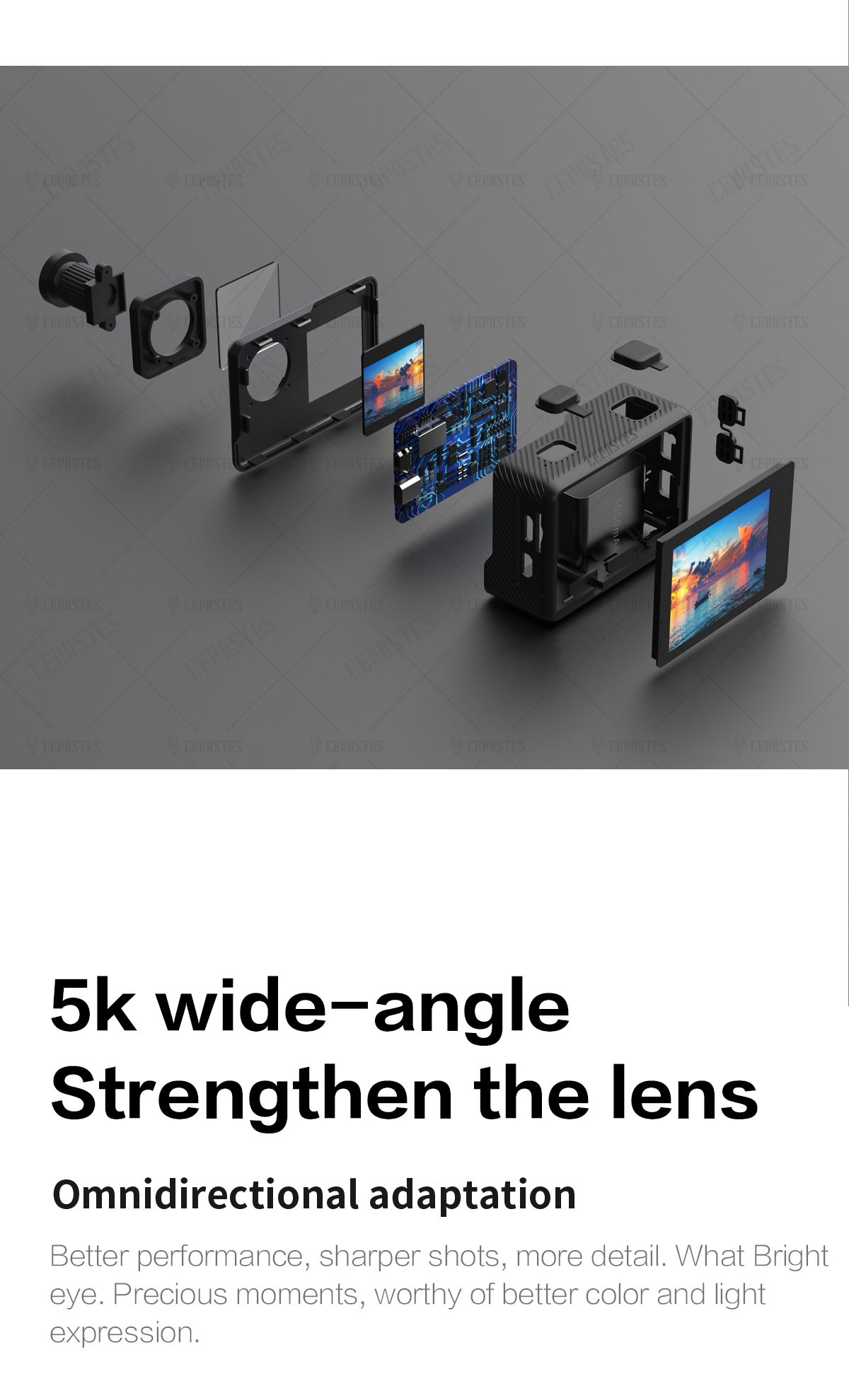 CERASTES – caméra de Sport CERASTES – caméra de Sport