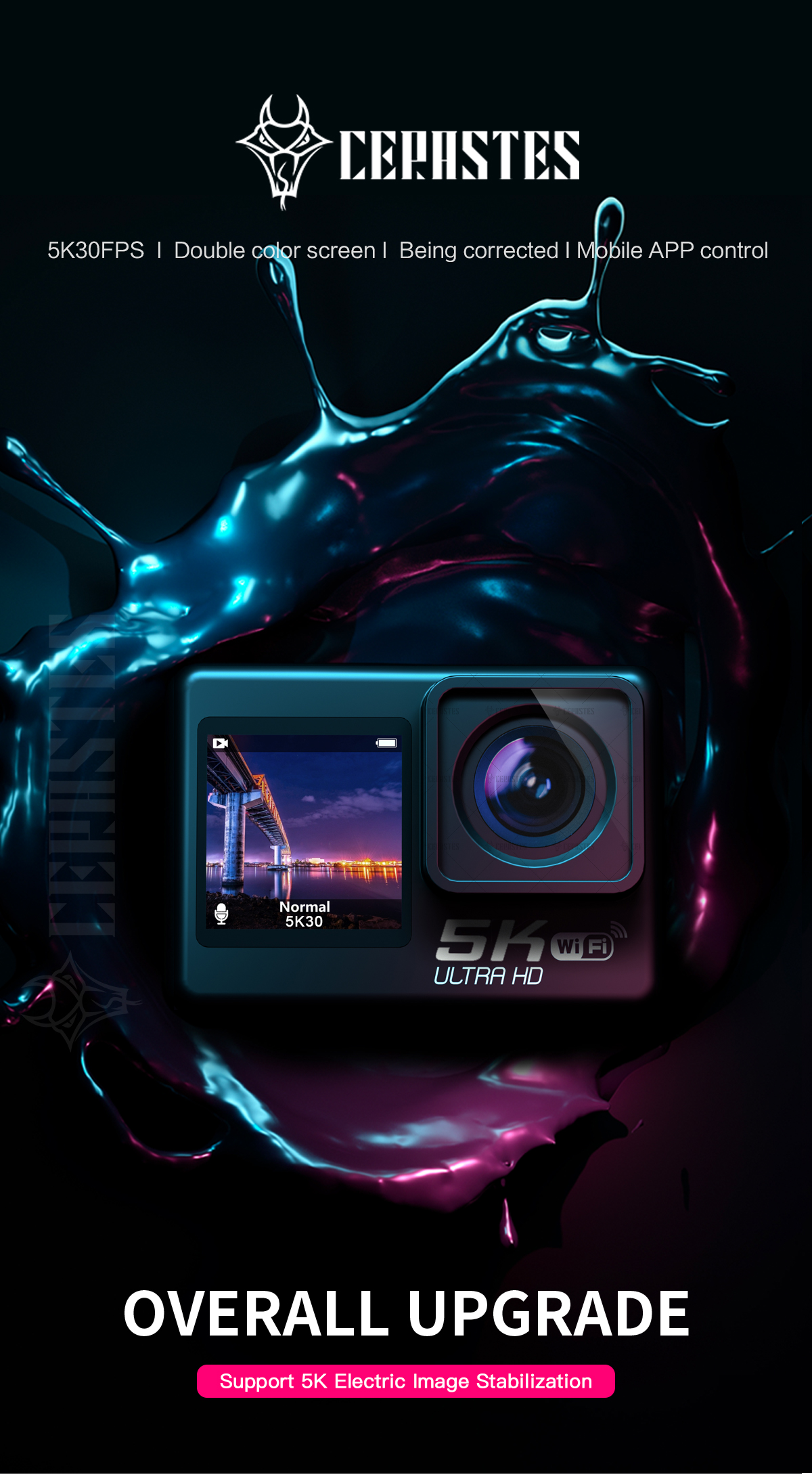 CERASTES – caméra de Sport CERASTES – caméra de Sport