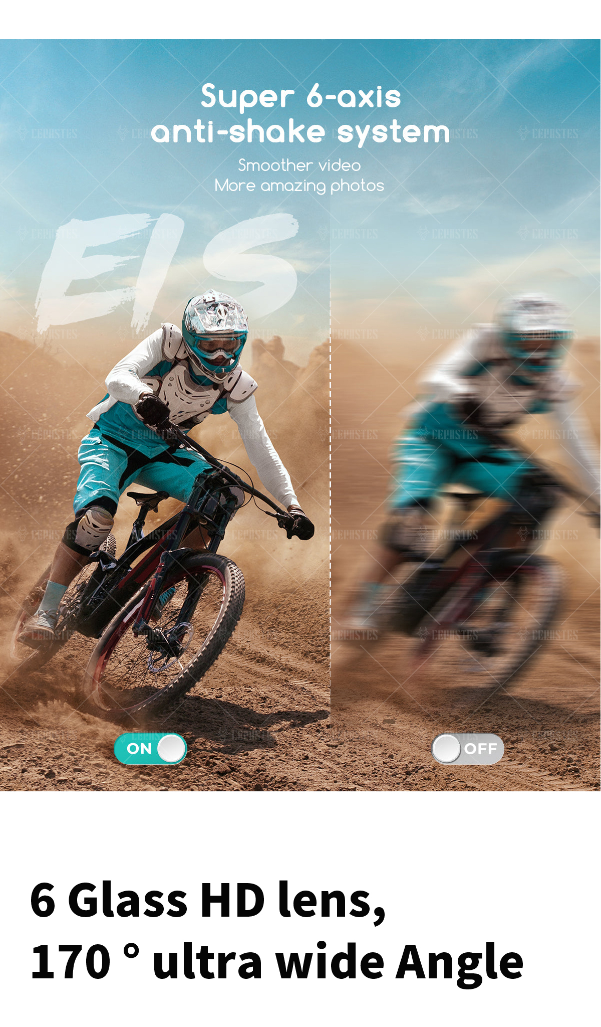 CERASTES – caméra de Sport CERASTES – caméra de Sport