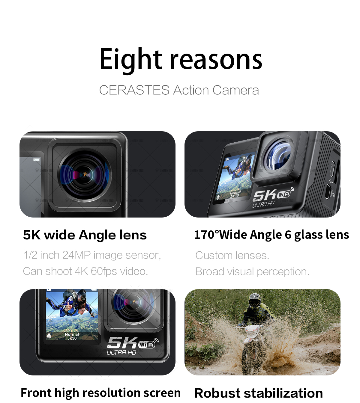 CERASTES – caméra de Sport CERASTES – caméra de Sport