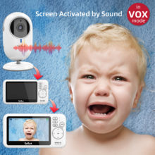 Babyphone vidéo 4.3