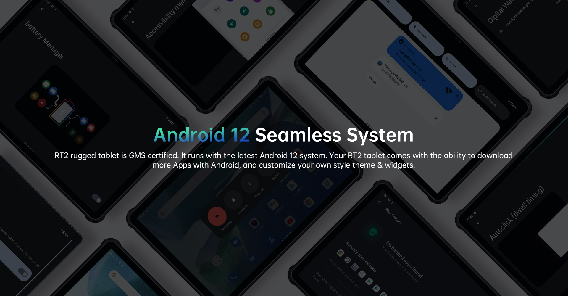 Oukitel – tablette Android RT2 Oukitel – tablette Android RT2