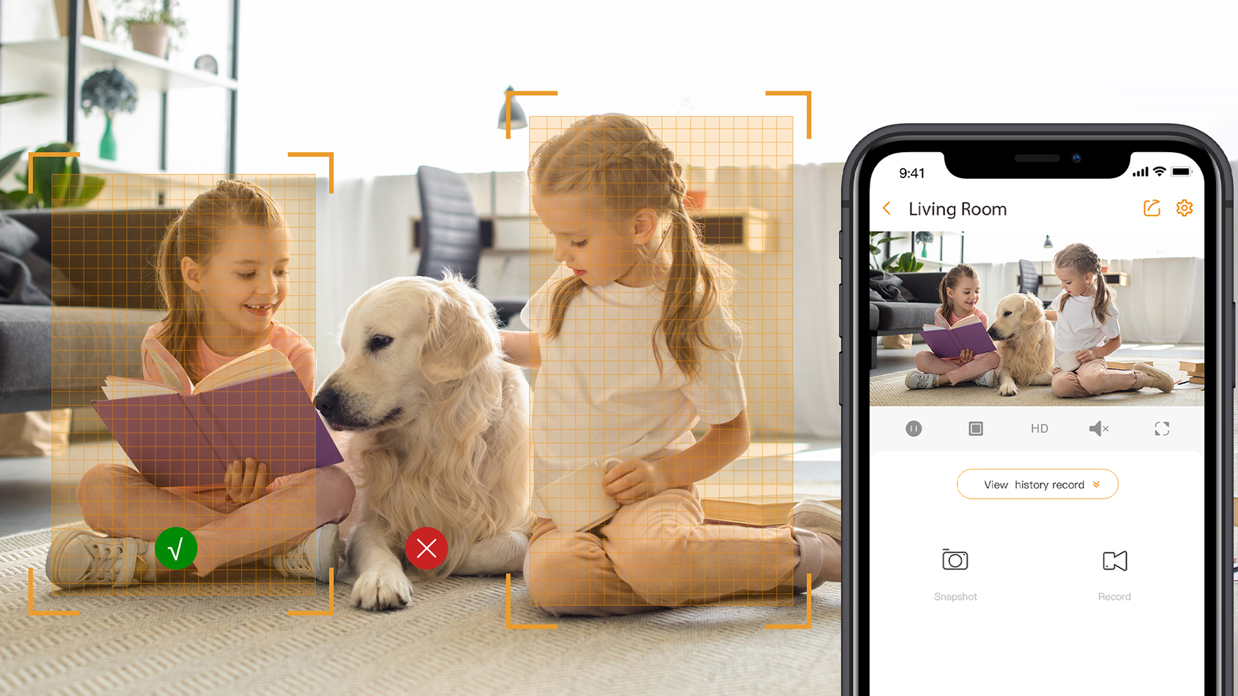 IMOU – Caméra de surveillance intérieure