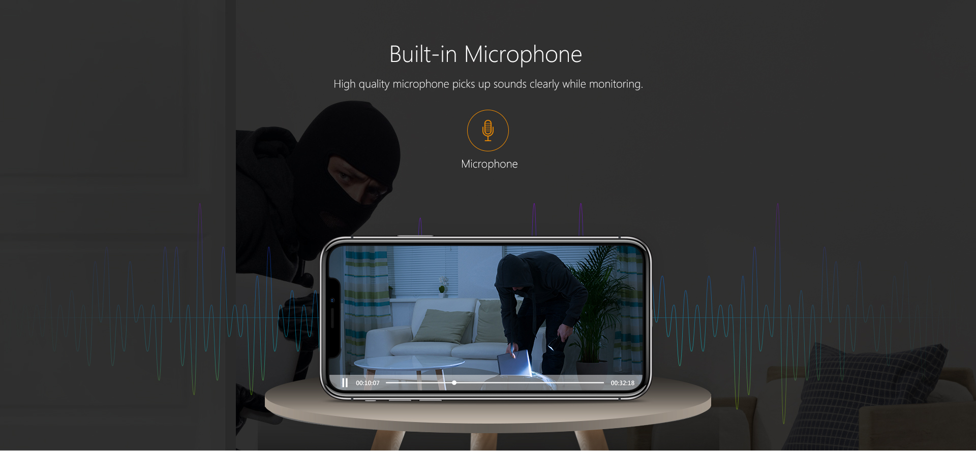 IMOU – Caméra de surveillance intérieure